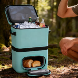 Soft Cooler Backpack with Dual-Zone Storage CB20250706